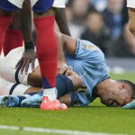 Manchester City, Rodri in Spagna per esami al ginocchio infortunato