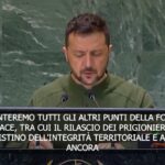 Zelensky: “Putin non ruberà il futuro del mondo”