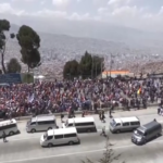 Bolivia, scontri durante la marcia di protesta guidata da ex presidente Morales
