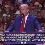 Usa, Trump: “Kamala Harris è la regina delle tasse”
