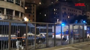 Coppa Italia, Genoa-Sampdoria: lo stadio Ferraris blindato dalla polizia