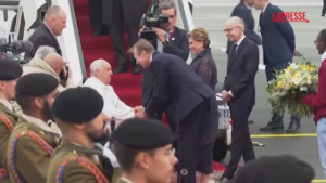 Papa Francesco è arrivato in Lussemburgo