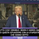 Ucraina, Trump: “Guerra colpa di Biden e Harris. Il Paese non esiste più”