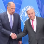 Onu, il ministro degli Esteri russo Lavrov incontra il Segretario generale Guterres