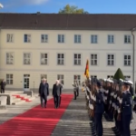 Italia-Germania, Mattarella accolto a Palazzo Bellevue da Steinmeier