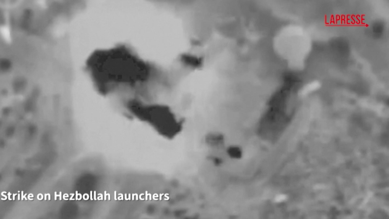 Libano, Idf diffonde video che mostra attacchi contro 140 obiettivi di Hezbollah