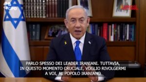 Il messaggio di Netanyahu agli iraniani: “Israele è con voi, presto sarete liberi”