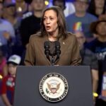 Usa, Harris: “Stiamo distribuendo cibo, acqua e generatori nelle zone colpite dall’uragano Helene”