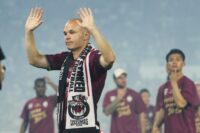 Saluto in Giappone per Andres Iniesta che lascia il Kobe il club che ha allenato