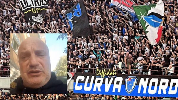 Arresti Ultras, chi è Nino Ciccarelli ‘Tre Lame’, storico leader della Nord