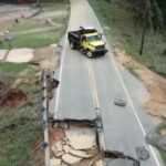 Usa, strade devastate dopo passaggio uragano Helene: il video
