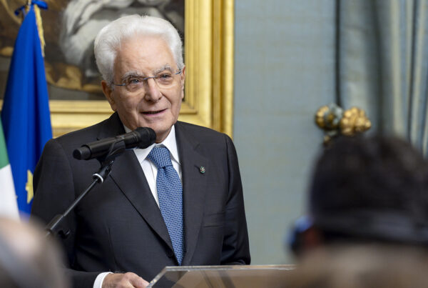 Sergio Mattarella riceve delegazione delle Agenzie di Stampa Europee