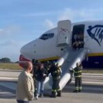 Brindisi, principio di incendio a motore aereo: passeggeri evacuati