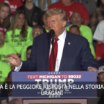 Helene, Trump: “La risposta del governo peggiore di quella a Katrina”