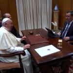 Vaticano, il Papa riceve in udienza il presidente della repubblica del Kyrgyzstan