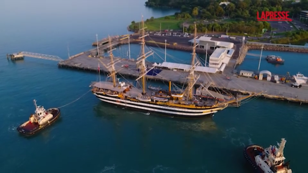 Amerigo Vespucci, inaugurata la tappa australiana del Tour Mondiale