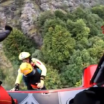 Montagna, il salvataggio di un’escursionista a 1.300 metri d’altezza