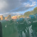 Roma, cariche su manifestanti pro-Palestina