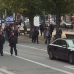Germania, centinaia in corteo pro-Israele a Berlino alla vigilia dell’anniversario degli attacchi del 7 ottobre