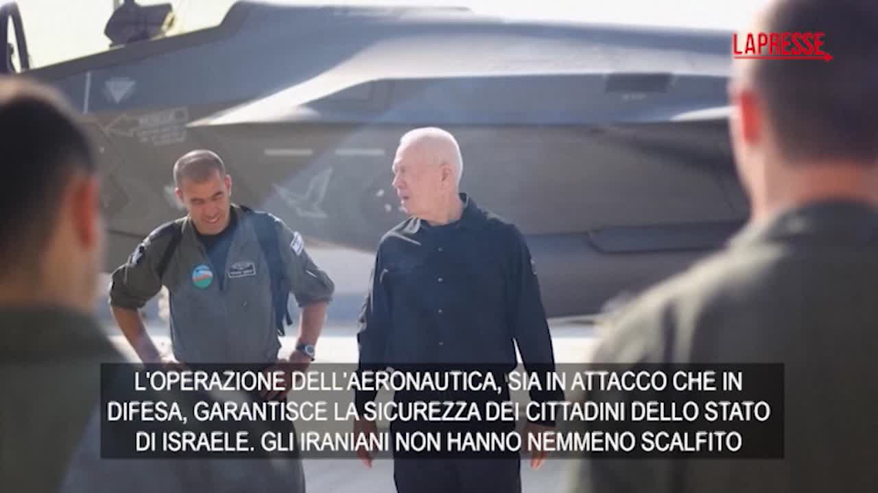 Medioriente, Gallant: “Attacco Iran non ha neanche scalfito nostra aeronautica”