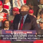 Trump in Pennsylvania nel luogo dell’attentato: “Abbiamo sanguinato assieme”