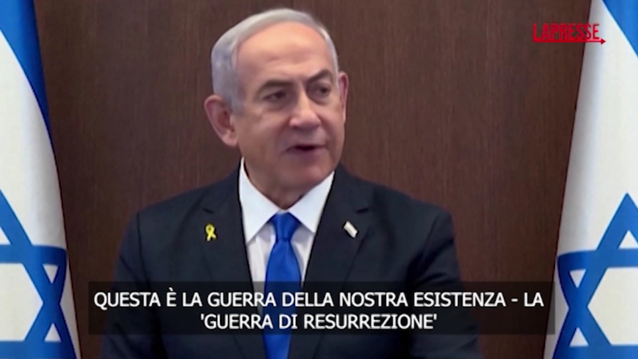 ottobre Netanyahu da Lapresse.it