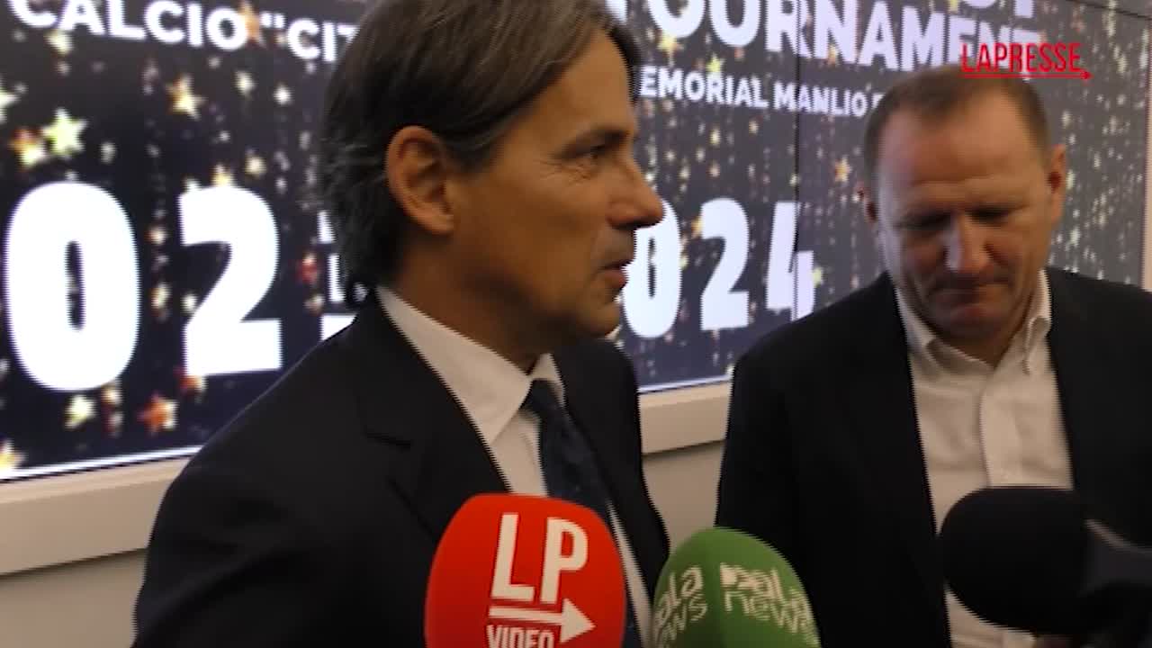 Inter, Inzaghi: “Apprensione per Thuram, ma sembra stia meglio”