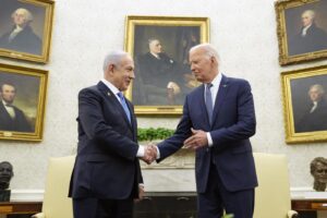 Joe Biden,Benjamin Netanyahu