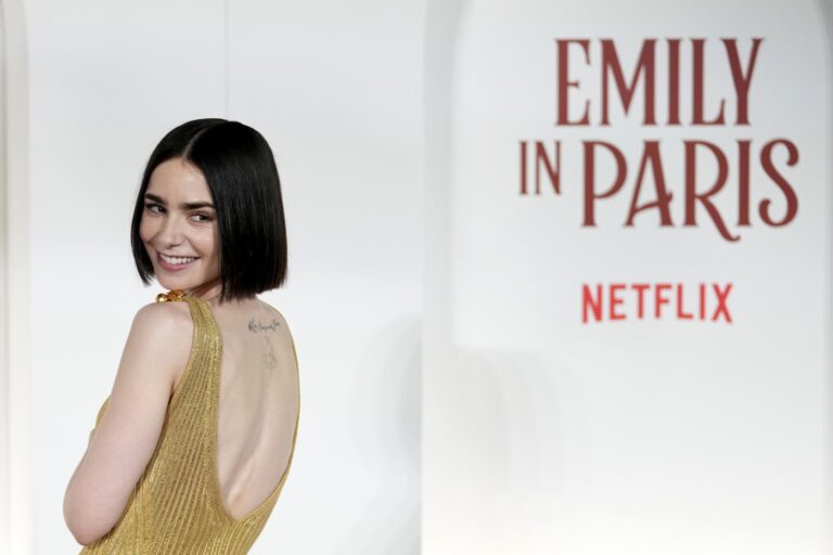 Premiere di Emily in Paris a Roma