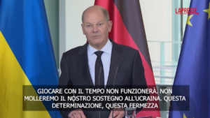 Berlino, Scholz riceve Zelensky: “Nuovo pacchetto di 1,4 miliardi a sostegno dell’Ucraina”