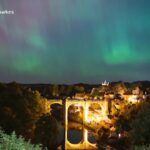 Aurora boreale in Europa, Regno Unito e Usa: la tempesta solare colora il cielo