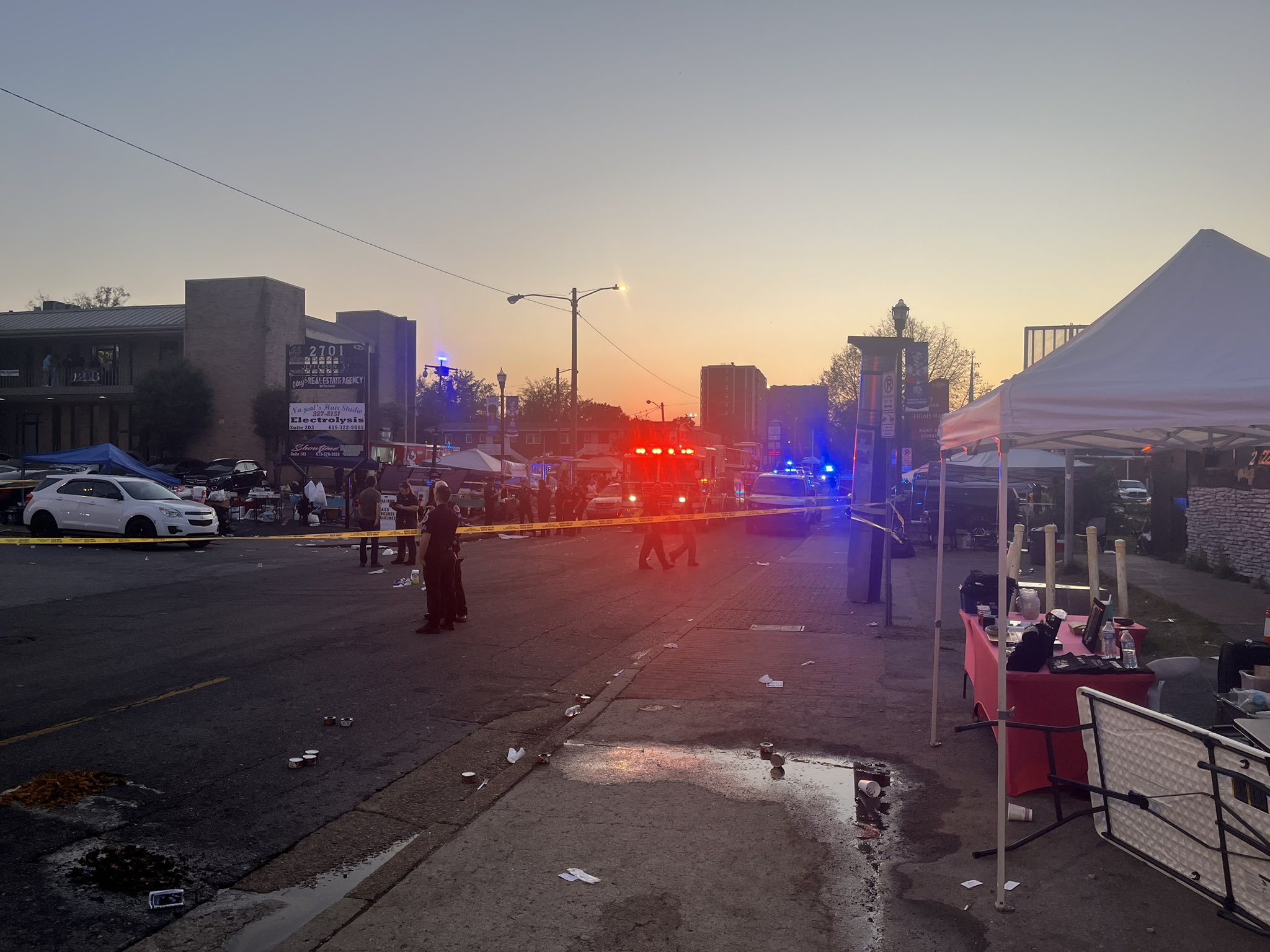 Usa, sparatoria a Nashville vicino Tennessee State University: 1 morto e 9 feriti