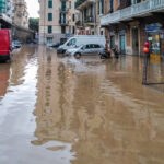 Maltempo in Liguria, allagamenti e torrenti in piena nel Savonese