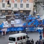 Roma, sciopero metalmeccanici: la manifestazione in piazza Barberini
