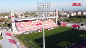 Monza, drone svela i segreti dello U-Power Stadium