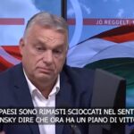 Ucraina, Orban: “Col piano di vittoria di Zelensky Kiev può solo perdere”