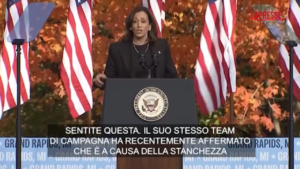 Usa 2024, Harris: “Trump è concentrato solo su se stesso”