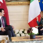 Medioriente, Meloni vede l’emiro del Qatar: “Fermo sostegno a Unifil”