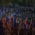 Georgia, in decine di migliaia a manifestazione pro-Ue a Tbilisi