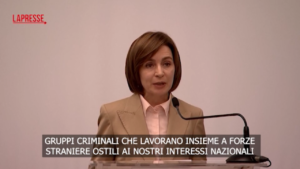 Moldova, la presidente uscente: “Gruppi criminali volevano comprare voti”