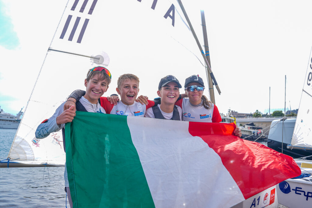 Vela, l’Italia vince l’europeo di Optmist a squadre per il terzo anno consecutivo