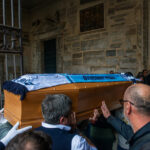 Roma, Funerali di Adamo Dionisi a Santa Maria in Trastevere