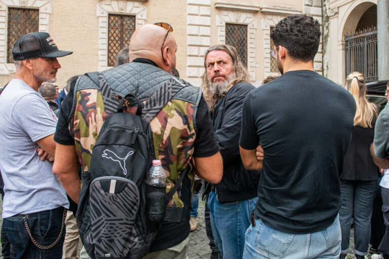 Roma, Funerali di Adamo Dionisi a Santa Maria in Trastevere