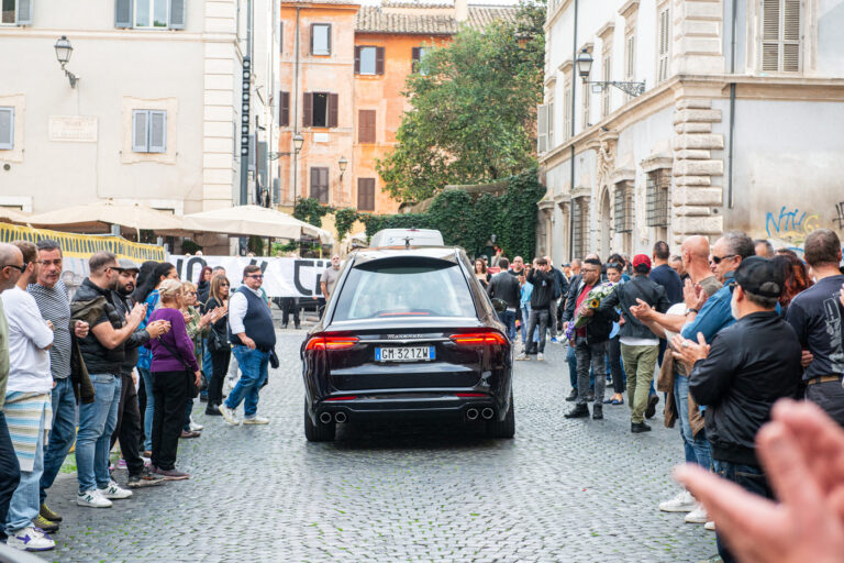 Roma, Funerali di Adamo Dionisi a Santa Maria in Trastevere