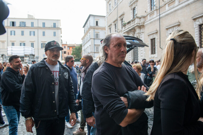 Roma, Funerali di Adamo Dionisi a Santa Maria in Trastevere