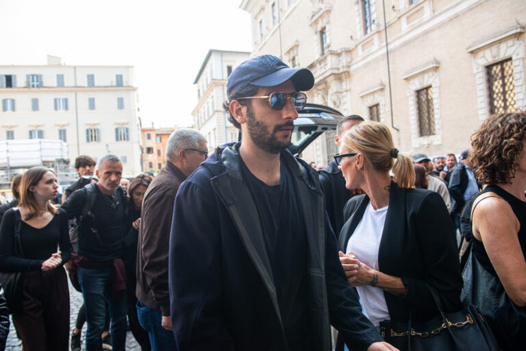 Roma, Funerali di Adamo Dionisi a Santa Maria in Trastevere