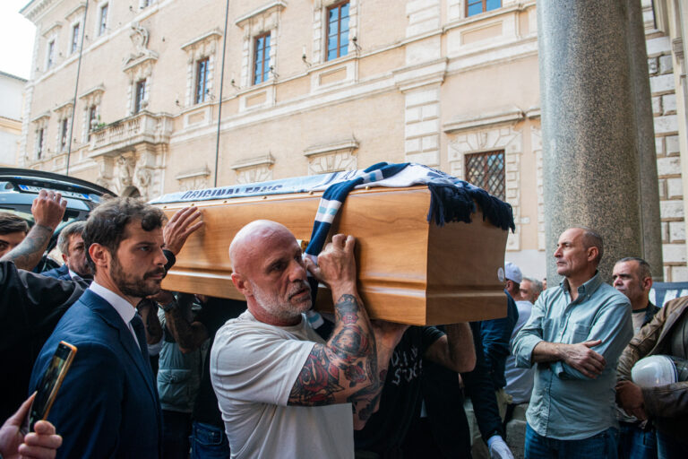 Roma, Funerali di Adamo Dionisi a Santa Maria in Trastevere