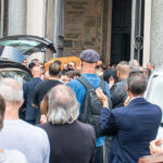Roma, Funerali di Adamo Dionisi a Santa Maria in Trastevere