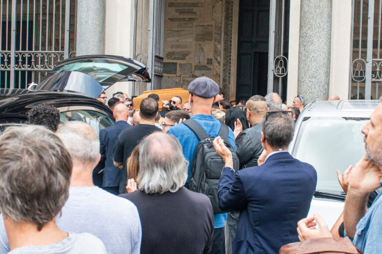 Roma, Funerali di Adamo Dionisi a Santa Maria in Trastevere