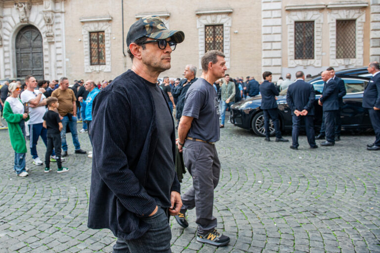 Roma, Funerali di Adamo Dionisi a Santa Maria in Trastevere